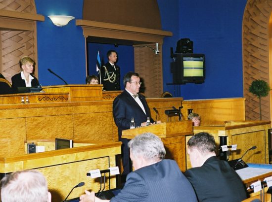 XI Riigikogu avaistung 2. aprillil 2007